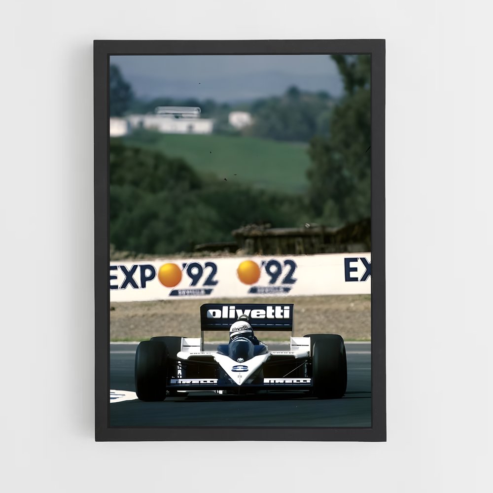 Poster Williams en Action – affiche Voitures de Formule 1 (vue 2)